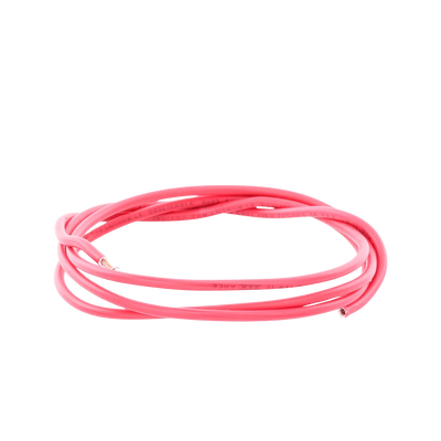 Venta por metro / Cable Eléctrico de Cobre / Recubierto THW-LS / Calibre 14 AWG / 19 Hilos / Color Rojo.