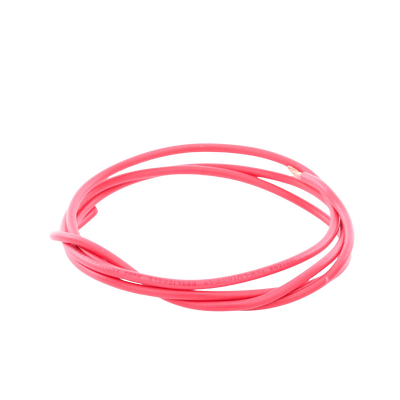 Venta por metro / Cable Eléctrico de Cobre / Recubierto THW-LS / Calibre 14 AWG / 19 Hilos / Color Rojo.