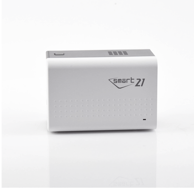 Impresora de Tarjetas Semi- automática SMART21 / Ingreso de Tarjetas Manual/Incluye Ribbon, Software y 100 Tarjetas PVC