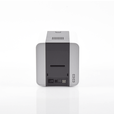 Impresora de Tarjetas Semi- automática SMART21 / Ingreso de Tarjetas Manual/Incluye Ribbon, Software y 100 Tarjetas PVC