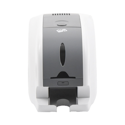 Kit Impresora de tarjetas PVC/ Una Cara /incluye: 2 x Ribbons, 100 Tarjetas PVC, Software, Kit Limpieza, Garantia 3 Años, Mascara de Seguridad UV