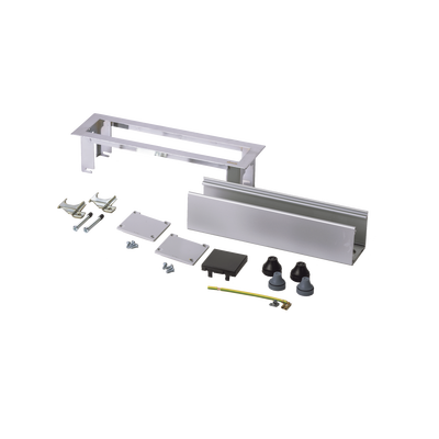Caja Para Instalación en Escritorio para Voz, Datos o Contactos Eléctricos / Capacidad para 4 Módulos / Salida de Cables "Posterior" / Los Módulos se Adquieren Aparte / (KFC134/14CY)