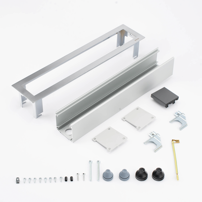 Caja Para Instalación en Escritorio para Voz, Datos o Contactos Eléctricos / Capacidad para 6 Módulos / Salida de Cables "Posterior" / Los Módulos se Adquieren Aparte / (KFC136/14CY)