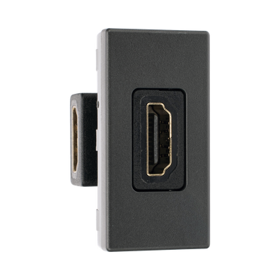 Módulo HDMI Hembra - Hembra Color Grafito / (K129B/14)