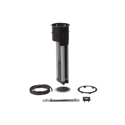 Teleblock Simon K45 para Voz, Datos, Multimedia o Contactos Eléctricos / Capacidad para 5 Módulos K45 / Apertura Automática con Tapa Abatible / Instalación en Mobiliario de Oficina o Comercial / (KTLE205CY)