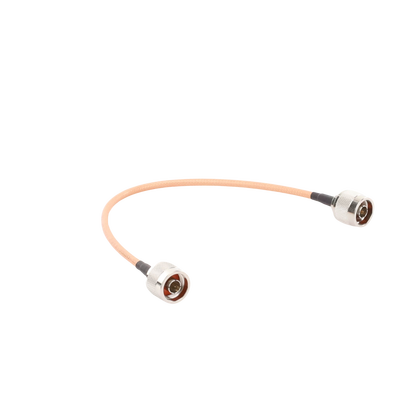 Jumper con Cable LP142 de 30 cm, con Conectores N Macho a N Macho.