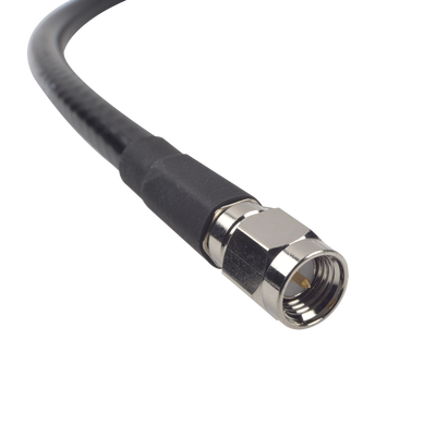 Cable LMR-240UF (Ultra Flex) de 60 cm con conectores N Macho y SMA Macho.