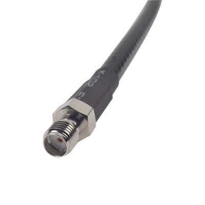 Cable LMR-240 de 60 cm con conectores N Macho y SMA Hembra.