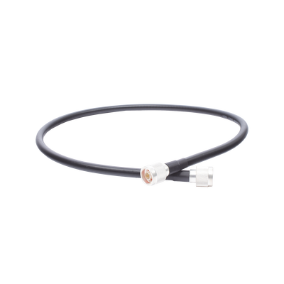 Jumper de 85 cm. con Cable Coaxial LMR400 conectores N Macho en Ambos Extremos.