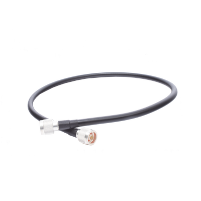 Jumper de 85 cm. con Cable Coaxial LMR400 conectores N Macho en Ambos Extremos.