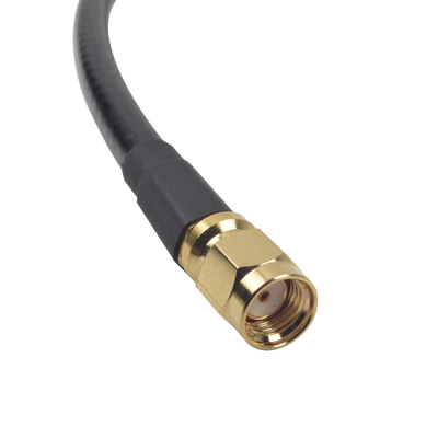 Cable LMR-240UF (Ultra Flex) de 60 cm con conectores N Hembra y SMA Macho Inverso.