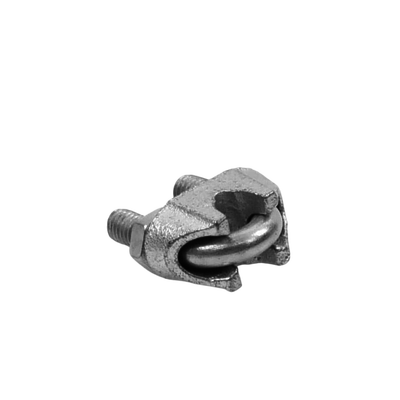 Abrazadera tipo perro o nudo, para cable de 5/16".