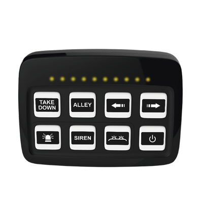 Controlador Universal de 8 interruptores, 12-24 Vcd con Montaje Fijo y de Succión