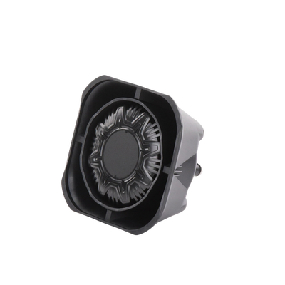 Bocina Compacta de Uso Rudo, 100 Watts de Potencia, Ideal Para Vehículos de Encubierto, Montaje Universal, 11 Ohms de Impedancia