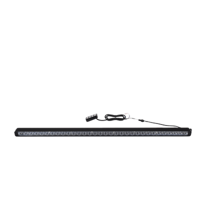 Barra de luces de 8 Módulos, 32 LED, 47 pulgadas, Ámbar, SAE Clase 1, Con Controlador de 8 interruptores