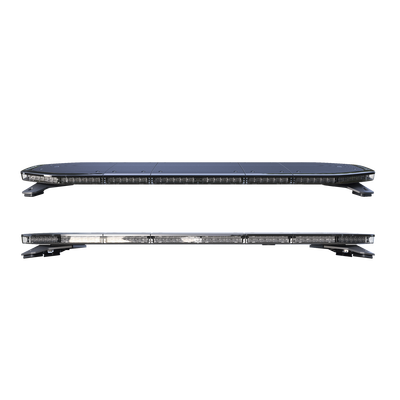 Barra de luces LED de 48", 216 LED, Dual Color, Programable,  Rojo/Azul/Ámbar/Claro, Ideal para Equipar Unidades de Seguridad Publica con Domos Rojo, Claro y Azul