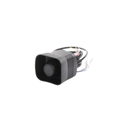 Sirena/Bocina Compacta Para Motocicleta de 30 Watts, Incluye Controlador y Microfono