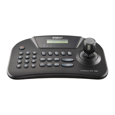 Controlador PTZ RS-485 de hasta 255 domos, joystick de 3 ejes