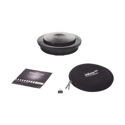 Speak 710, Altavoz portátil con micrófono integrado, sonido increíble para conferencias y música (7710-409)