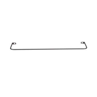 Barra para Aliviar Tensión o Peso Atrás de Patch Panel, Extendida de 5 Pulgadas, Color Negro