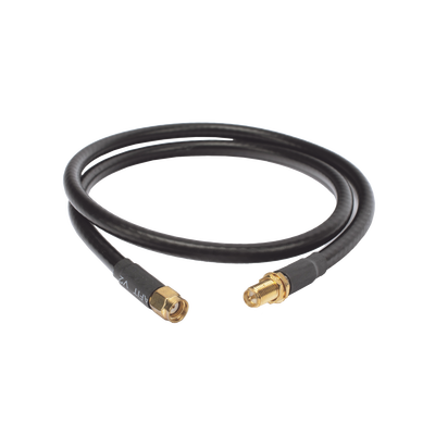 Cable LP240 de 60 cm con Conectores SMA Macho Inverso y SMA Hembra Inverso.