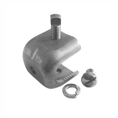 Paquete de 10 Sujetadores Para Instalacion En Angulo Con Orificio de 3/8"