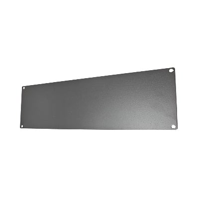 Tapa ciega para rack de 19" fabricada en aluminio 2 UR.