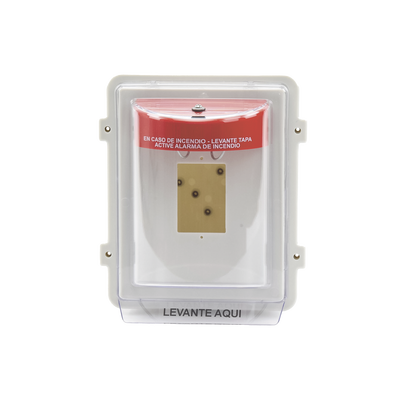 Protector Universal para Estación Manual, Fabricado en Policarbonato Súper Fuerte Para Uso en Exterior