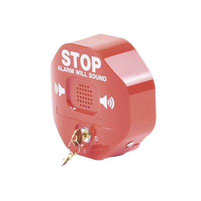 Alarma Multifunción Exit Stopper® para proteger puertas dobles (incluye contactos magnéticos)