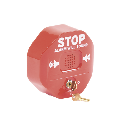 Alarma Multifunción Exit Stopper® para proteger puertas dobles (incluye contactos magnéticos)