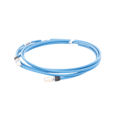 Patch Cord Cat6A, Blindado S/FTP, CM/LS0H, 10 m, Color Azul