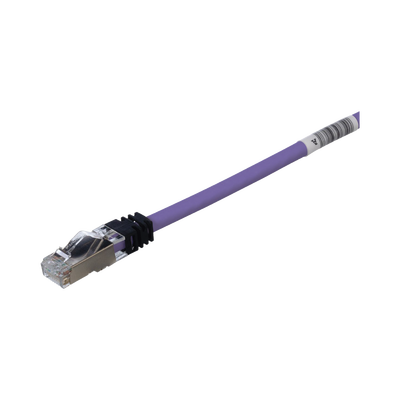 Patch Cord Cat6A, Blindado S/FTP, CM/LS0H, 5ft, Color Violeta