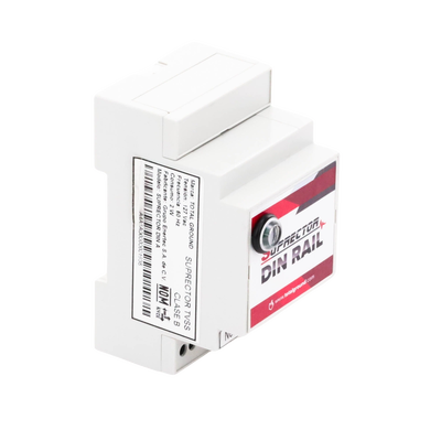 Supresor de Picos tipo Din Rail Voltaje: 127 VCA, 1 Fase, 3 Hilos.