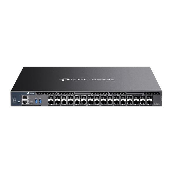 Switch Omada L3 SDN Administrable / 48 puertos Gigabit y 6 puertos SFP+ / Funciones RIP, VRRP, Servidor DHCP / Administración centralizada OMADA / Fuente Redundante.