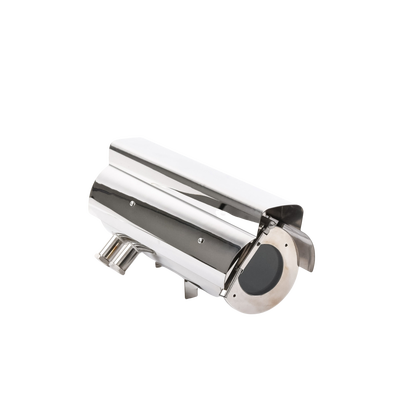 Gabinete para Cámaras Tipo Box (Profesional) / Cumple con Norma Anti-Explosión / Cumple con Norma IP68 / Fabricado en Acero Inoxidable / Limpiaparabrisas Integrado