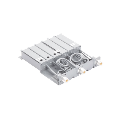 Duplexer SmartHouse en VHF, 6 Cav. 148-160 MHz, 50 Watt, 5 MHz Sep. Rechazo de Banda, N Hembras.