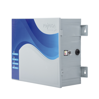 Energizador con tecnología SMT de 12,000Volts-1Joule/ 2500Mts Lineales de Protección / Cercos electricos