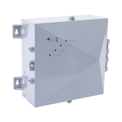 Energizador con tecnología SMT de 12,000Volts-1Joule/ 2500Mts Lineales de Protección / Cercas Electrificadas