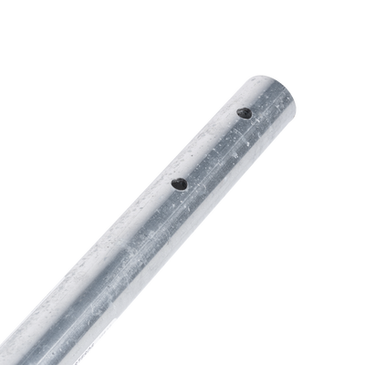 Poste de Esquina  para Cerca Electrificada. Tubo Galva. de 1.4m, cal. 18 de 1" Diam. (Sin pintar). Ideal para 6 Aisladores