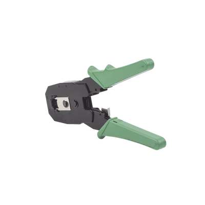 Pinzas para plegar (Ponchadoras) cables RJ11, RJ12, RJ45 telefónicos y cables de red Cat5e, Cat6, Cat6a y con Cavidades para 4, 6 y 8 conductores.