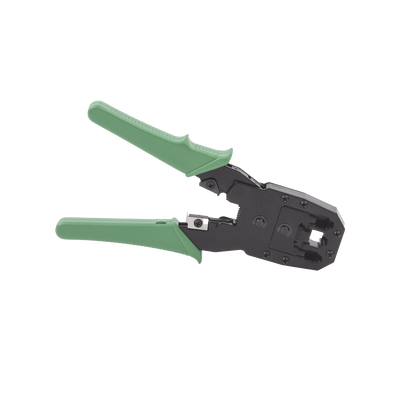 Pinzas para plegar (Ponchadoras) cables RJ11, RJ12, RJ45 telefónicos y cables de red Cat5e, Cat6, Cat6a y con Cavidades para 4, 6 y 8 conductores.