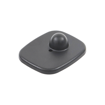 Paquete de 100 Tags RF Para Ropa, Tipo Mini Square, Color Negro