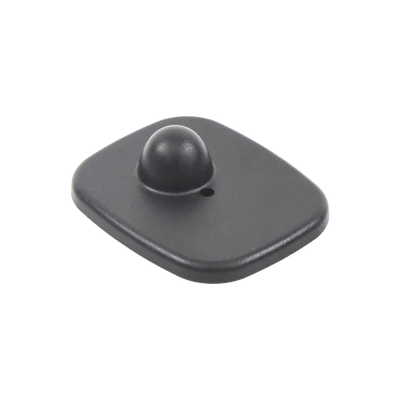 Paquete de 100 Tags RF Para Ropa, Tipo Mini Square, Color Negro