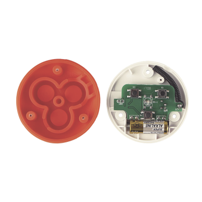 Botón de Llamada T114 / Resistente al Agua / Distancia de Transmisión 100 mts / Batería 12V 23A / Diseño Compacto y Portátil