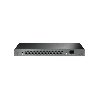 Switch JetStream Gigabit administrable Capa 2, 24 puertos 10/100/1000 Mbps + 4 puertos SFP