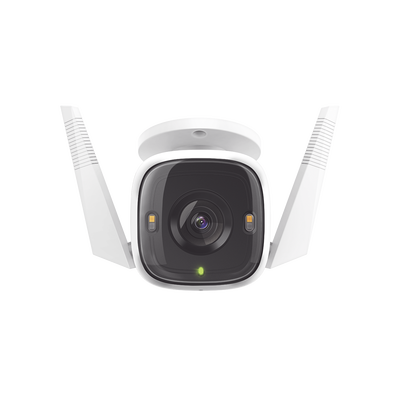 Cámara IP 4 Megapixel (2K) / Lente 3.18 mm / Wi-Fi / 30 mts IR / Exterior IP66 / Audio Bidireccional / Micro SD  hasta 256 GB / Compatible con Google y Alexa
