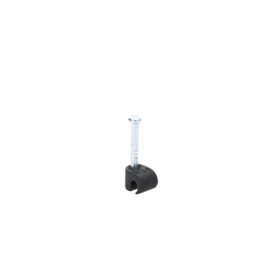 Grapa negra para Fibra óptica redonda de 3 mm (100pzs) (3101-00400)