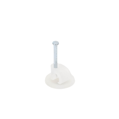 Grapa para cable redondo de 7mm color transparente (100pzs) (3103-00100)