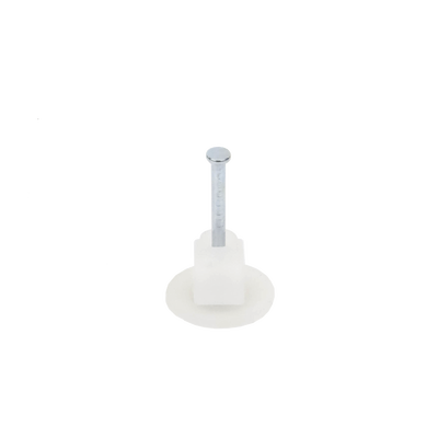 Grapa para cable redondo de 7mm color transparente (100pzs) (3103-00100)