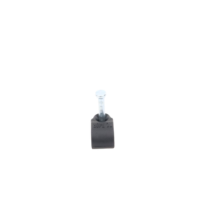 Grapa reforzada para cable redondo de 7mm color negro (100pzs) (3103-00300)